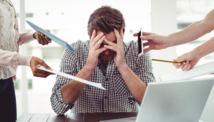 Stress vì công việc kinh doanh